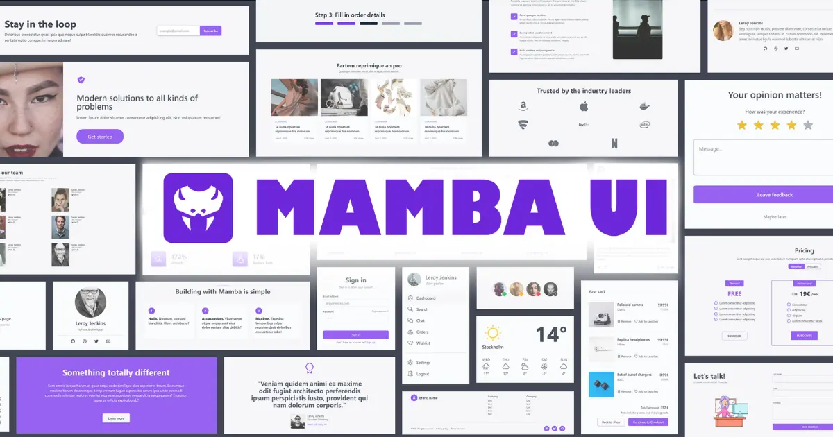 Mamba UI